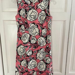 Sarah Campbell Floral Sheath Dress